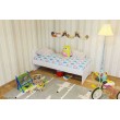 Single size bed with optional trundle bed or drawers